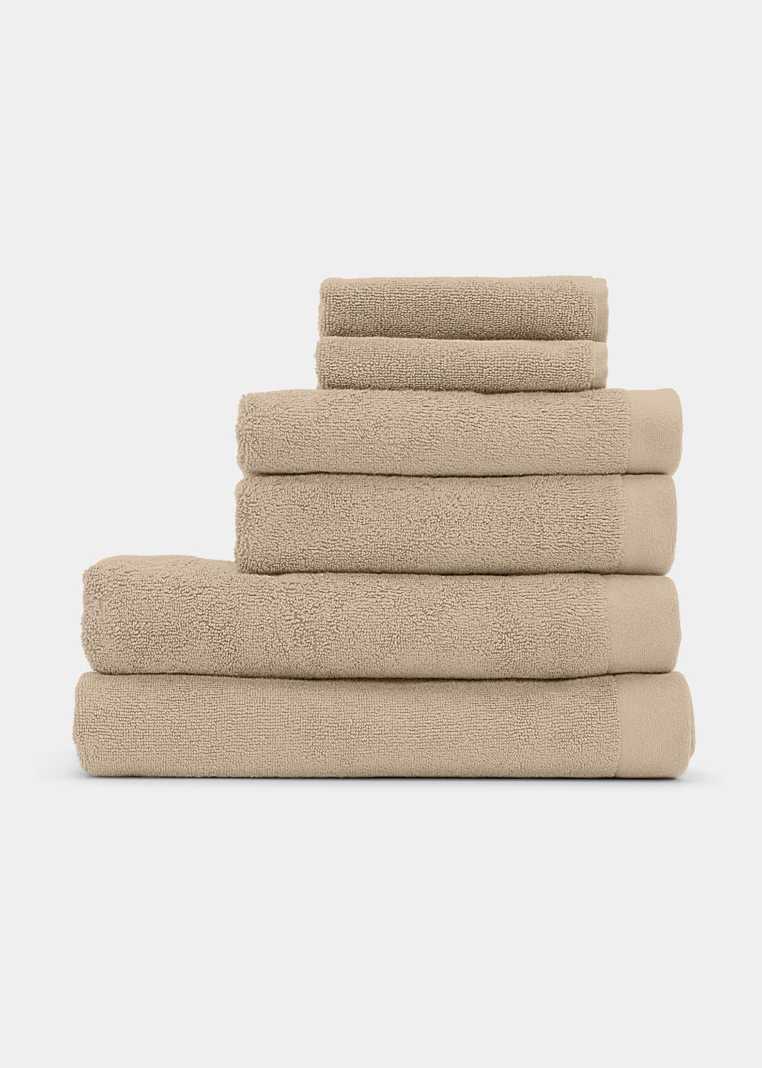 Sekan Studio Frotte håndklæde - Mokka - Aunór