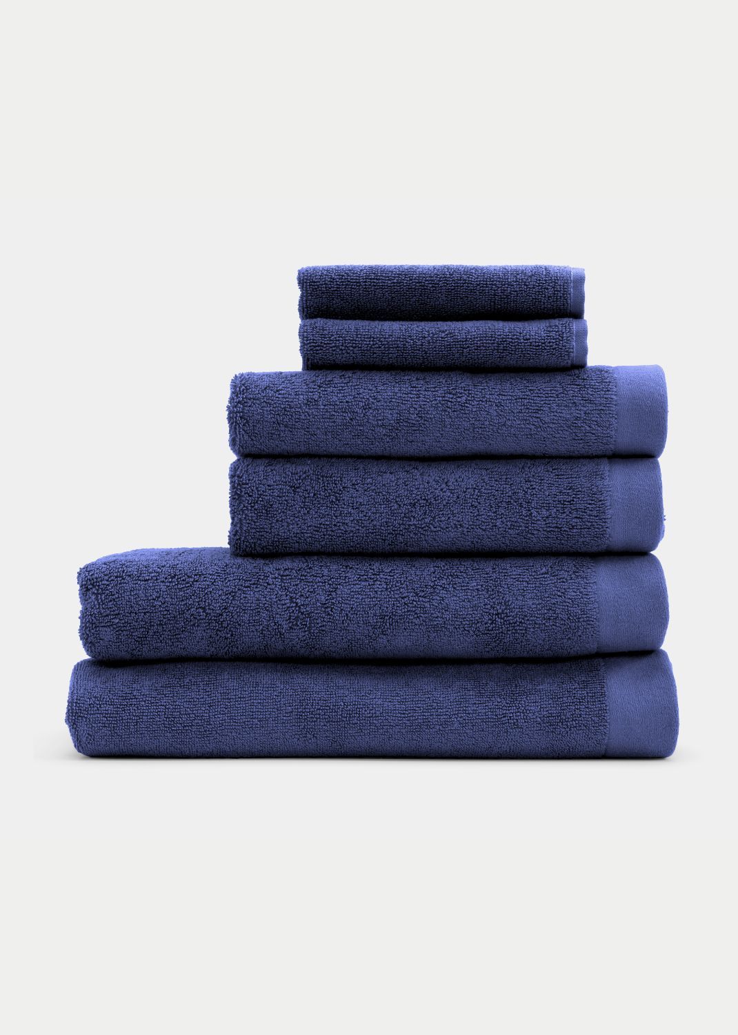 Sekan Studio Frotte håndklæde - Marineblå - Aunór