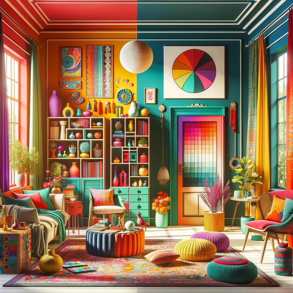 Farveglæde: 10 Kreative Måder at Tilføre Farver i Dit Hjem