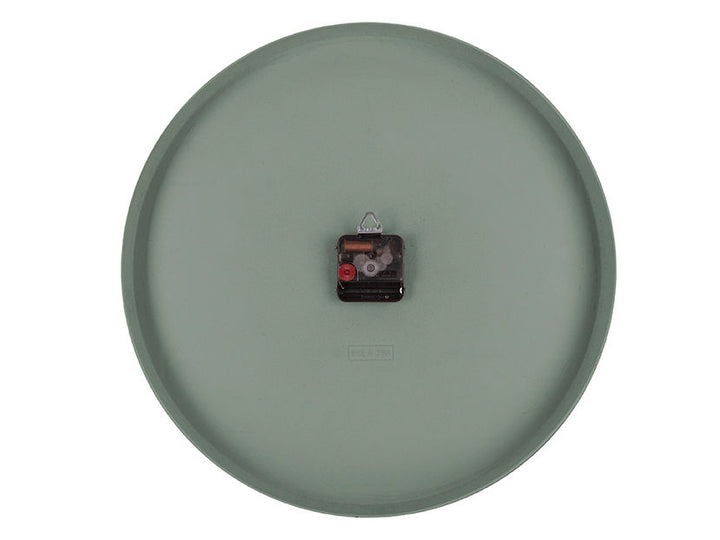 Karlsson Wall clock On The Edge jungle green, chrome hands