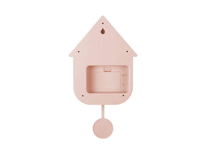 Karlsson Wall clock Modern Cuckoo ABS soft pink