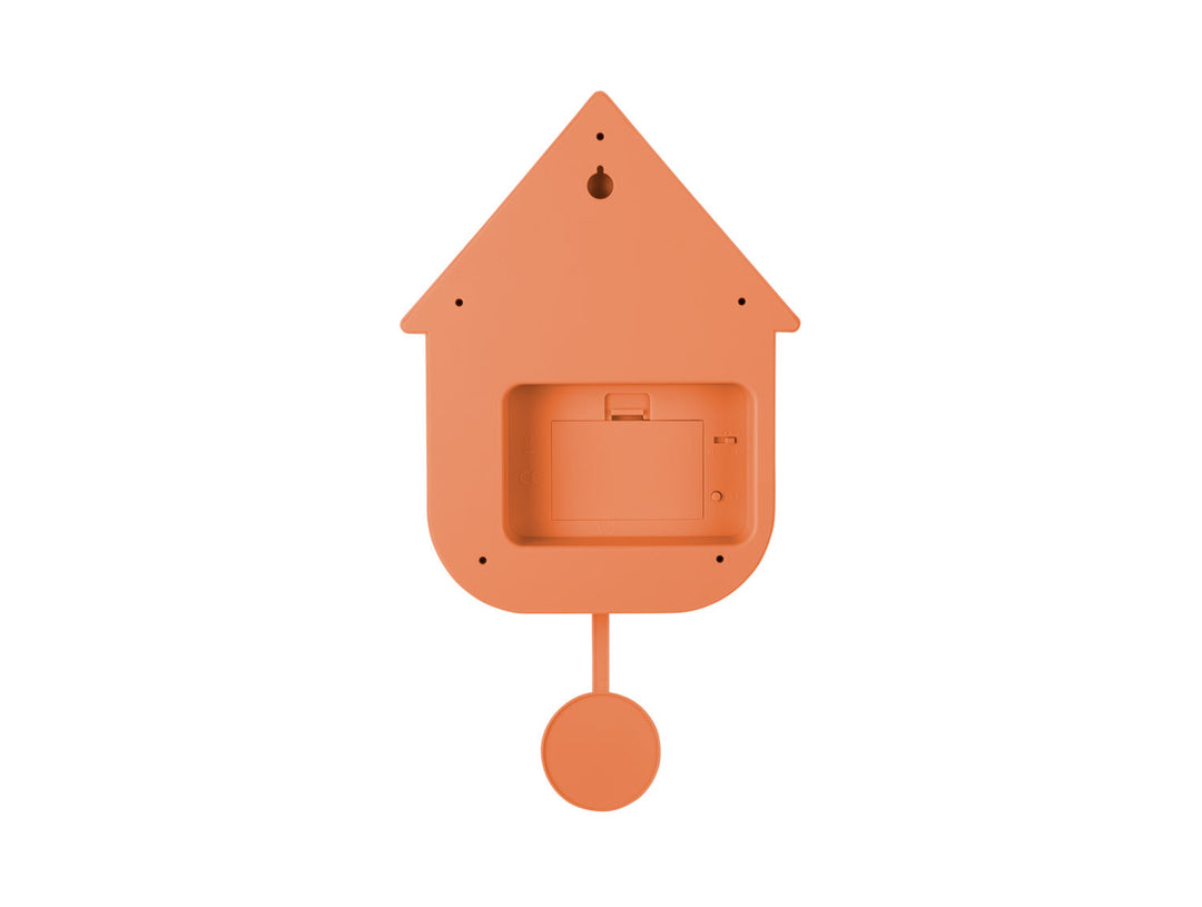 Karlsson Wall clock Modern Cuckoo ABS bright orange