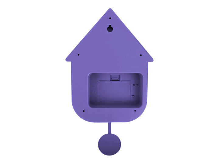 Karlsson Wall clock Modern Cuckoo ABS bright purple