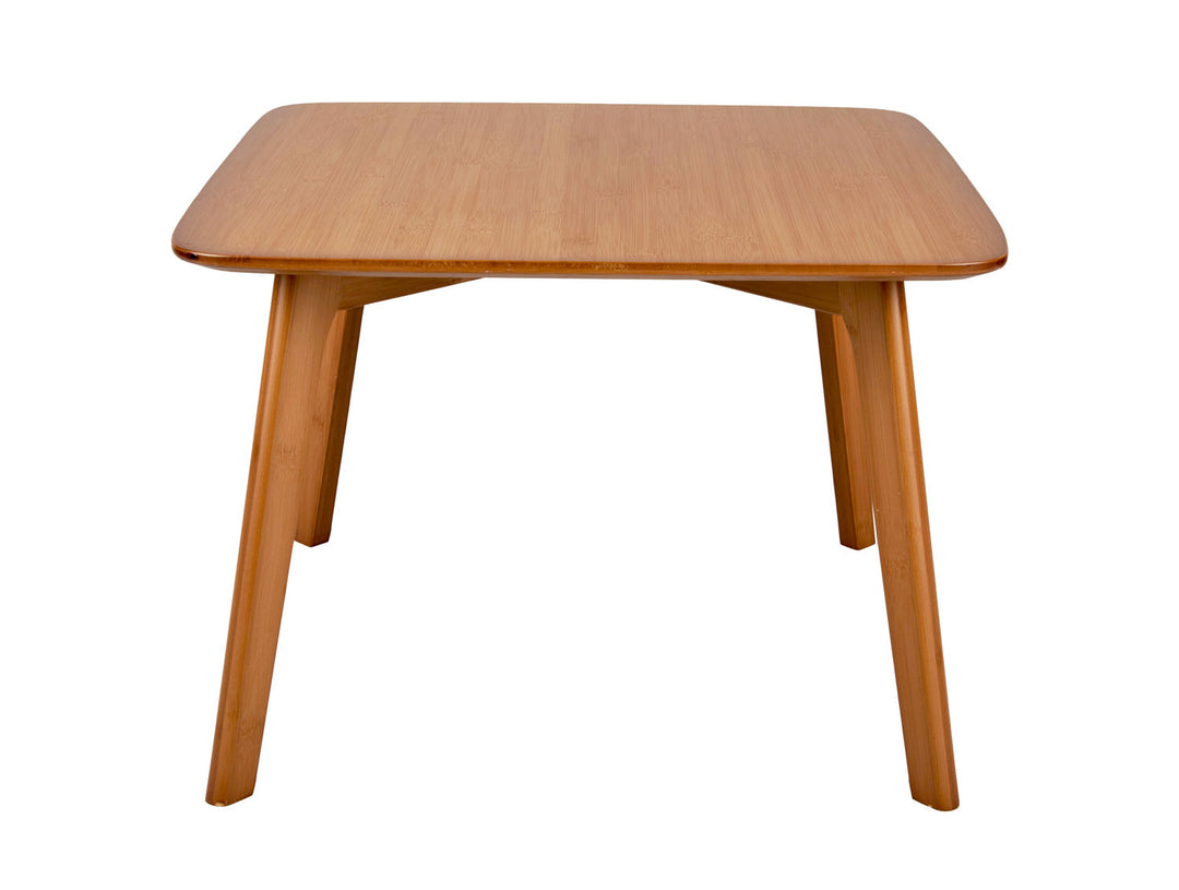 Leitmotiv Side table Bamboo square dark oiled