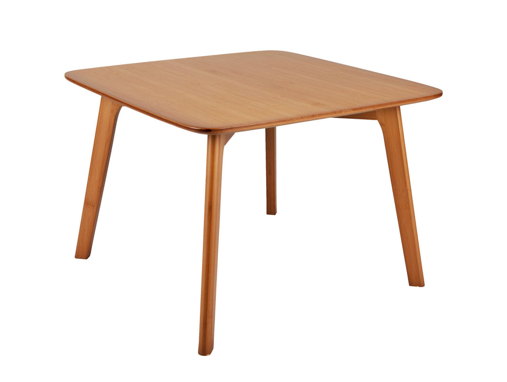 Leitmotiv Side table Bamboo square dark oiled
