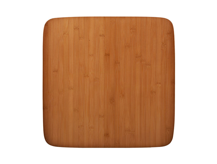 Leitmotiv Side table Bamboo square dark oiled