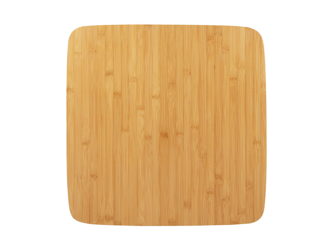 Leitmotiv Side table Bamboo square natural oiled