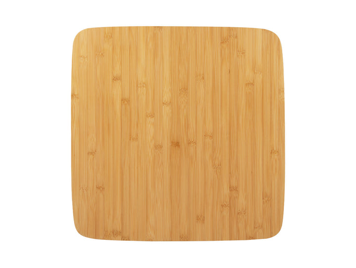 Leitmotiv Side table Bamboo square natural oiled