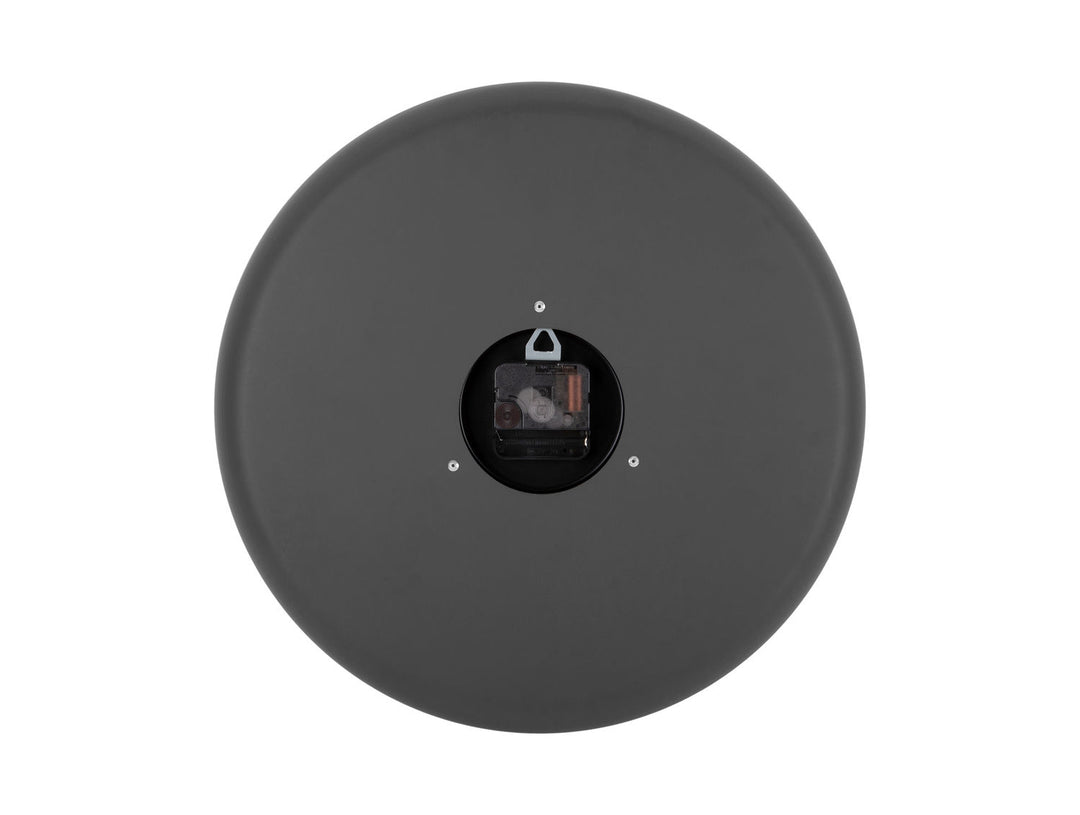 Karlsson Wall clock Dual Disc metal dark grey