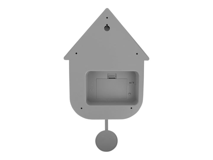 Karlsson Wall clock Modern Cuckoo checker ABS mouse grey