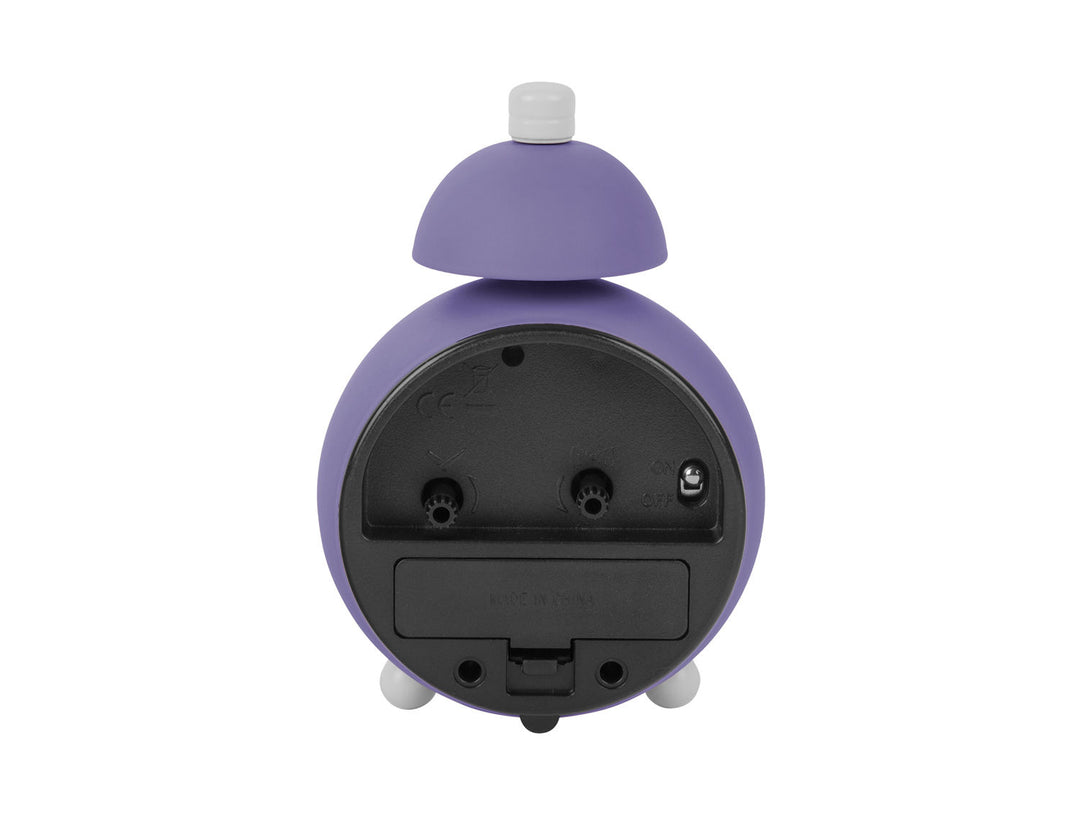 Karlsson Alarm clock Chaplin iron matt bright purple