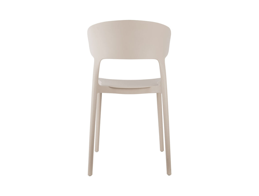 Leitmotiv Dining chair Fain PP warm grey