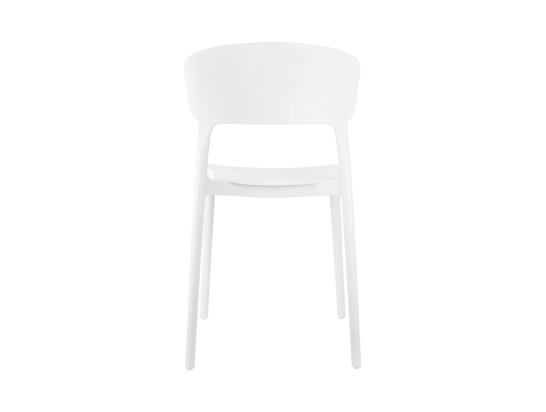 Leitmotiv Dining chair Fain PP white