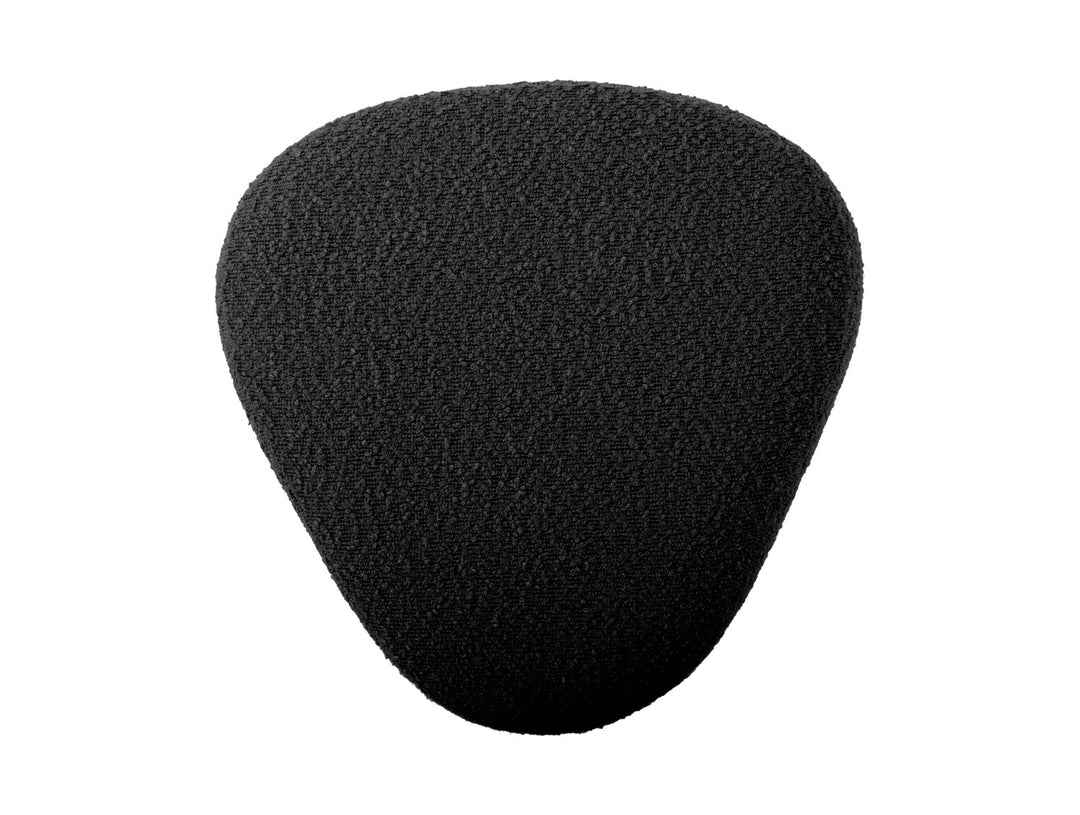 Leitmotiv Pouf Ada organic bouclé black