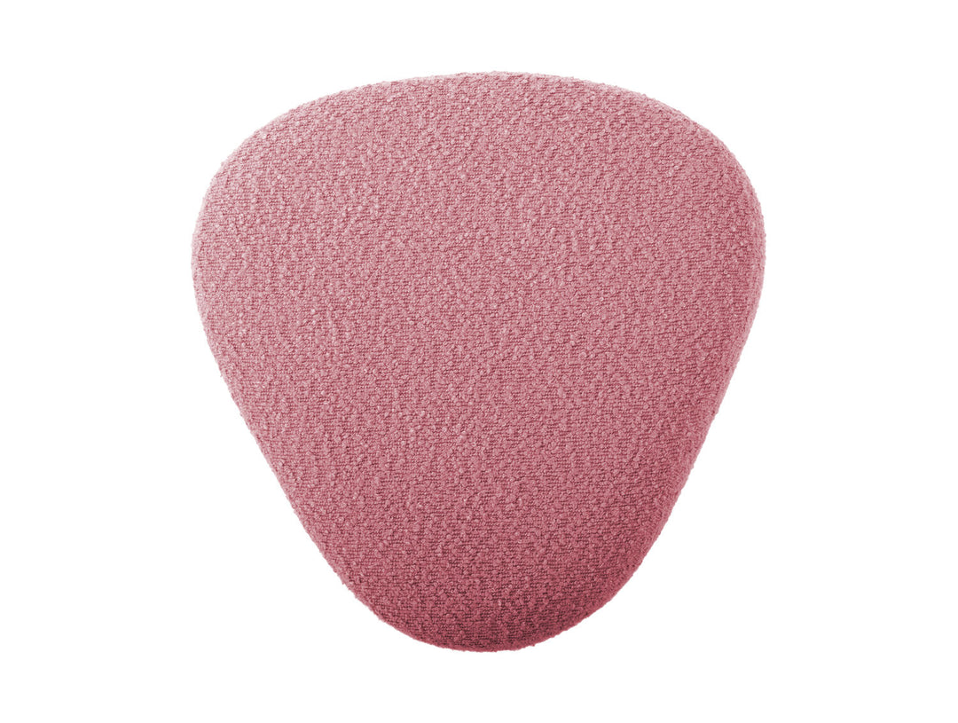 Leitmotiv Pouf Ada organic bouclé faded pink
