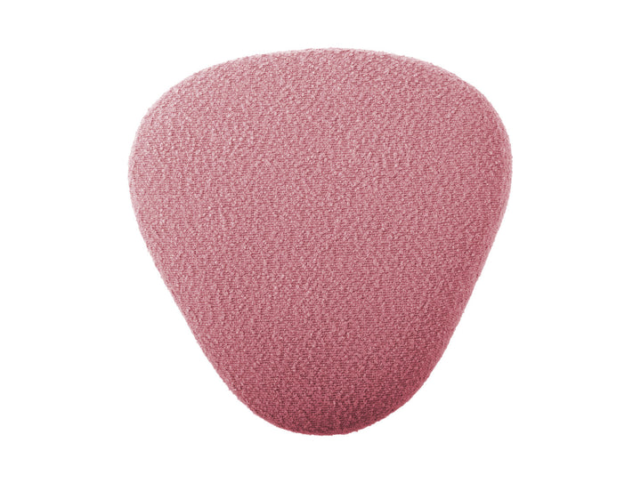 Leitmotiv Pouf Ada organic bouclé faded pink