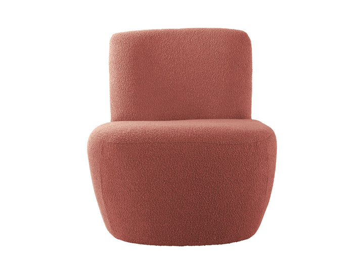 Leitmotiv Chair Ada bouclé faded pink