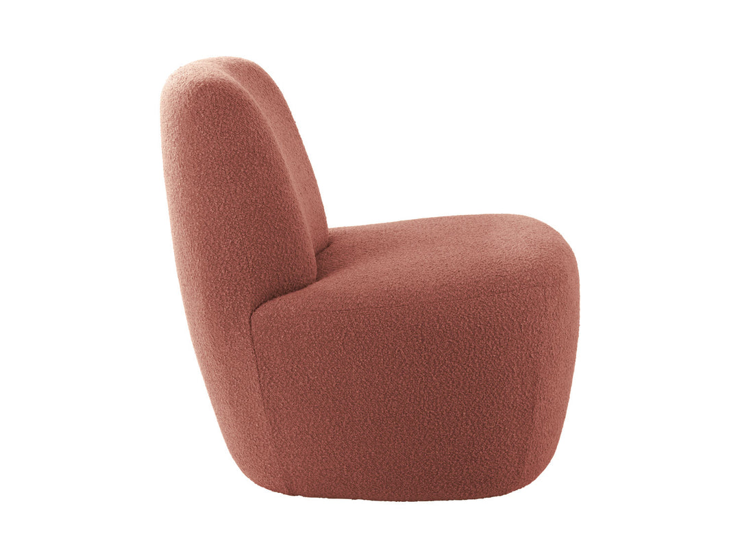 Leitmotiv Chair Ada bouclé faded pink