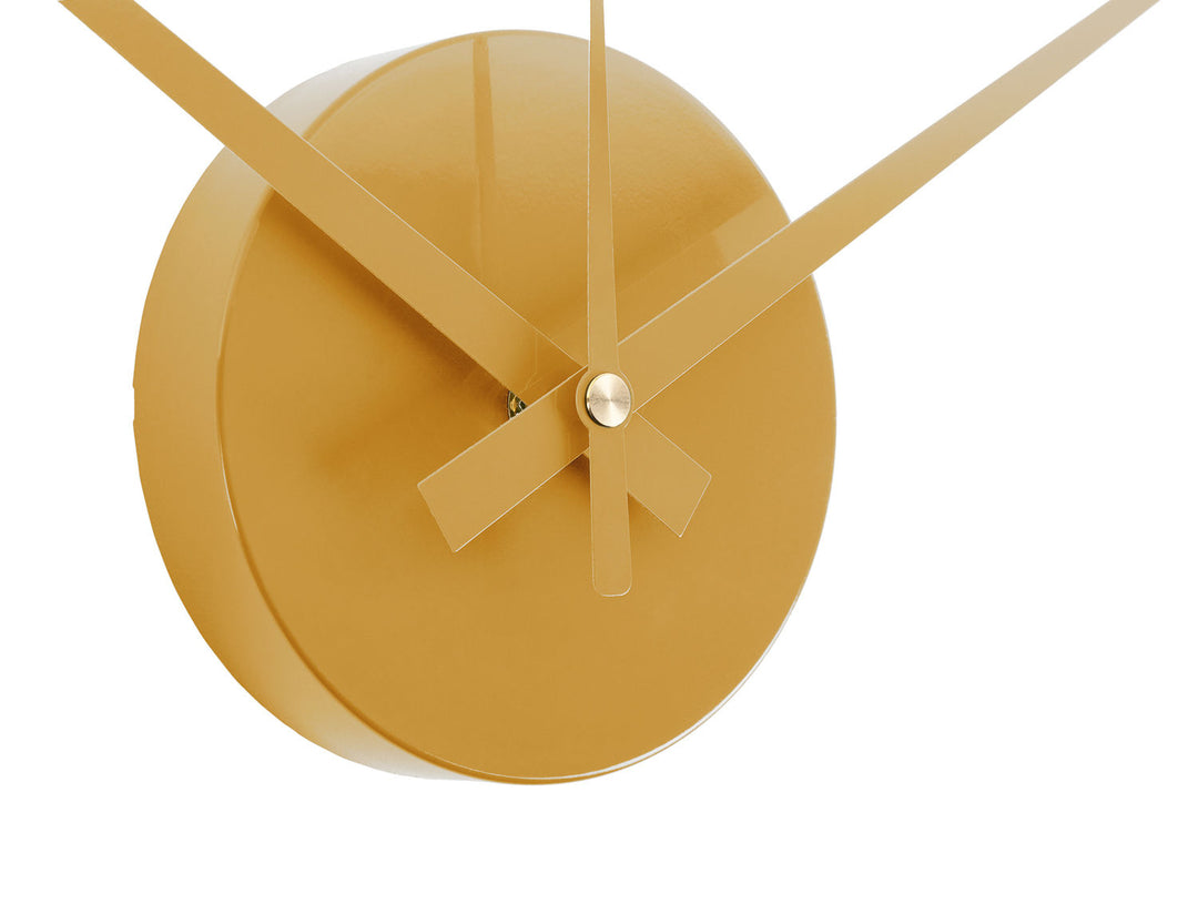 Karlsson Wall clock DIY Sunset Numbers ochre yellow