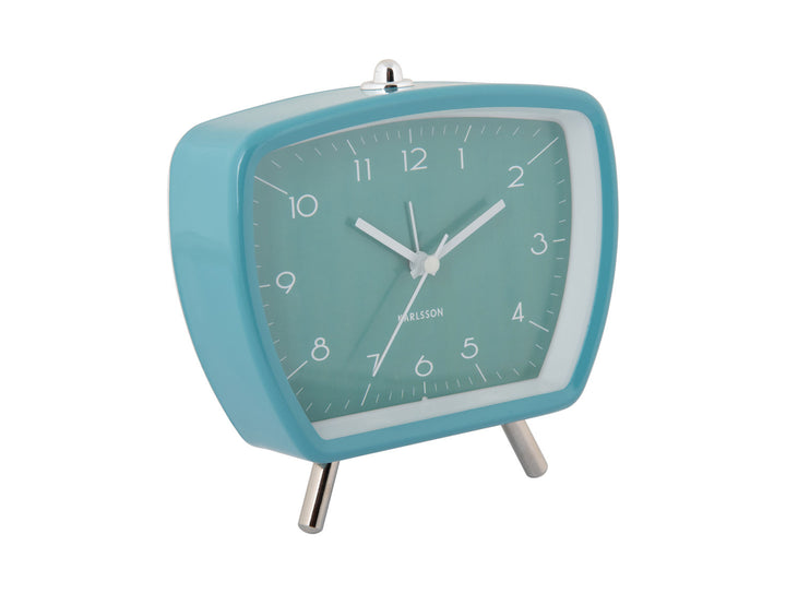 Karlsson Alarm clock Candy Circus Retro turquoise blue