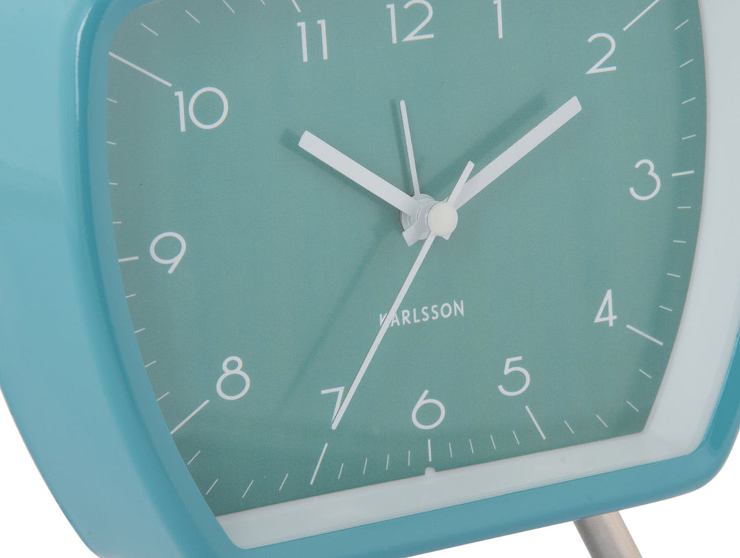 Karlsson Alarm clock Candy Circus Retro turquoise blue