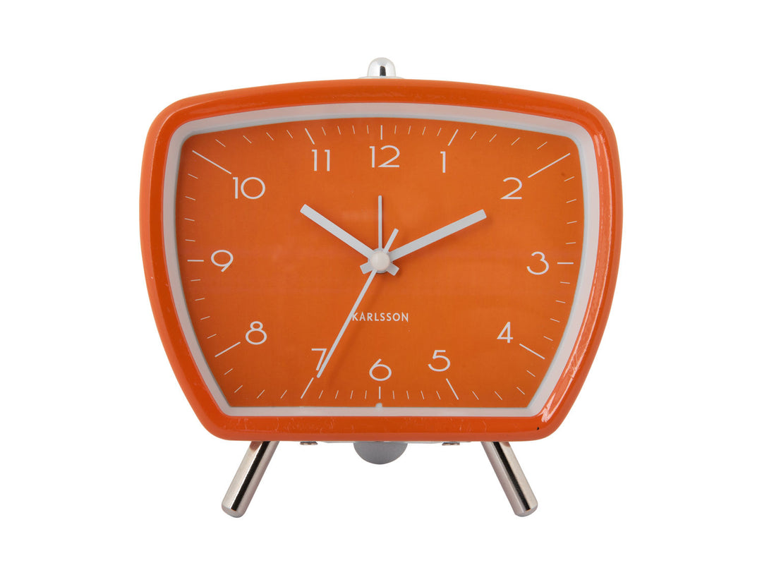 Karlsson Alarm clock Candy Circus Retro bright orange