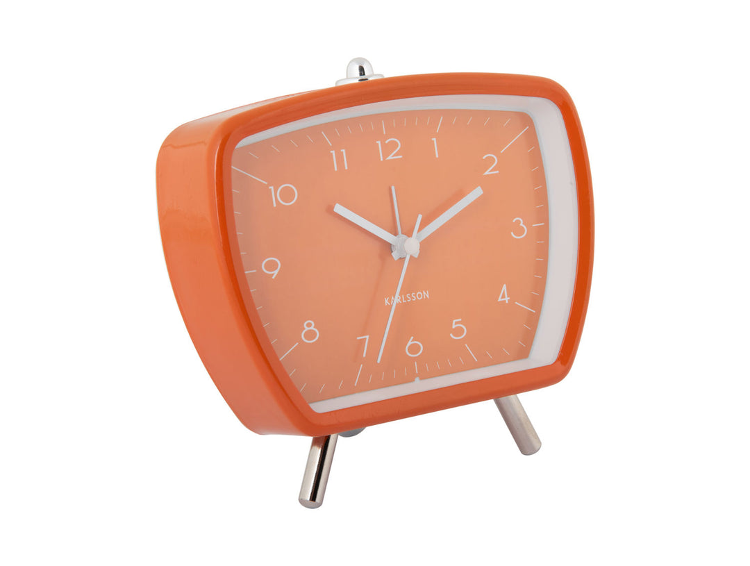 Karlsson Alarm clock Candy Circus Retro bright orange