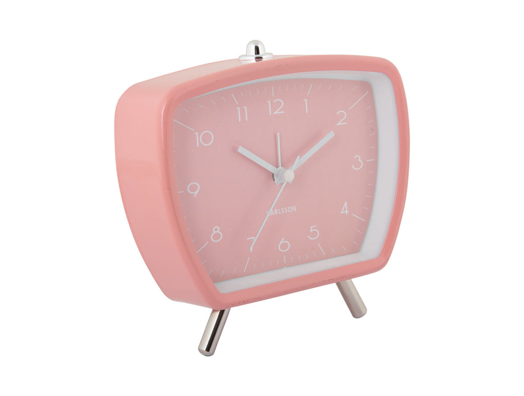 Karlsson Alarm clock Candy Circus Retro flamingo pink