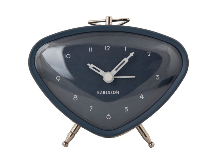 Karlsson Alarm clock Triangle dark grey