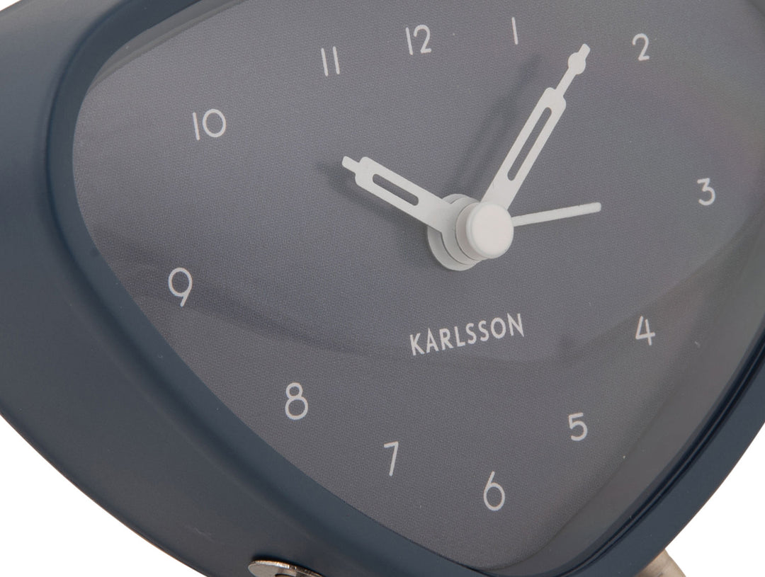 Karlsson Alarm clock Triangle dark grey