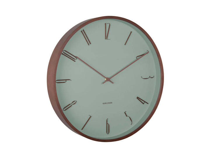 Karlsson Wall clock Scandia grayed jade