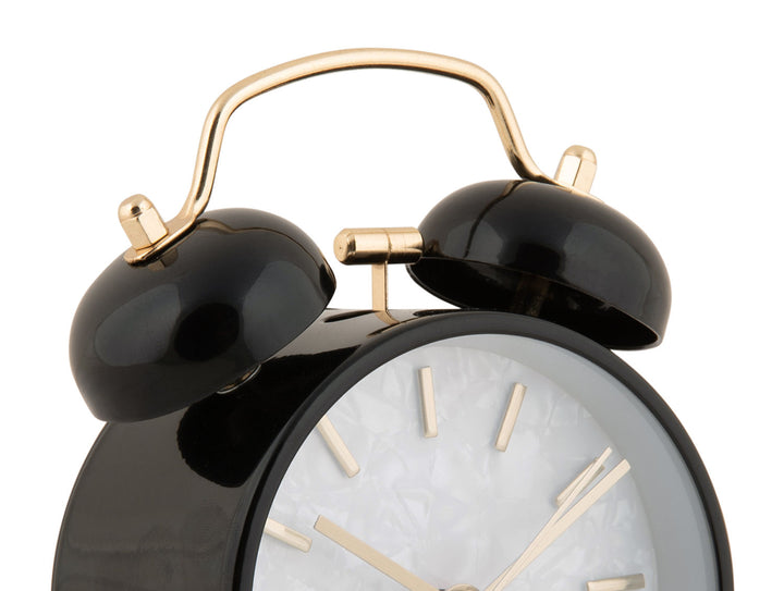 Karlsson Alarm clock Pearl Glow black