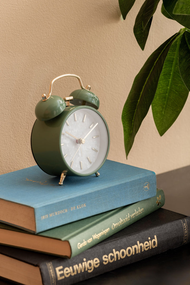 Karlsson Alarm clock Pearl Glow jungle green