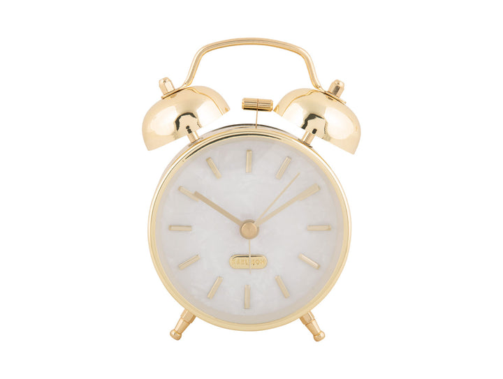 Karlsson Alarm clock Pearl Glow gold plated