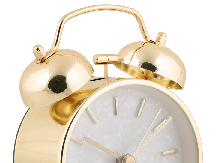 Karlsson Alarm clock Pearl Glow gold plated