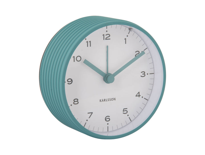 Karlsson Alarm clock Circus Rings turquoise blue