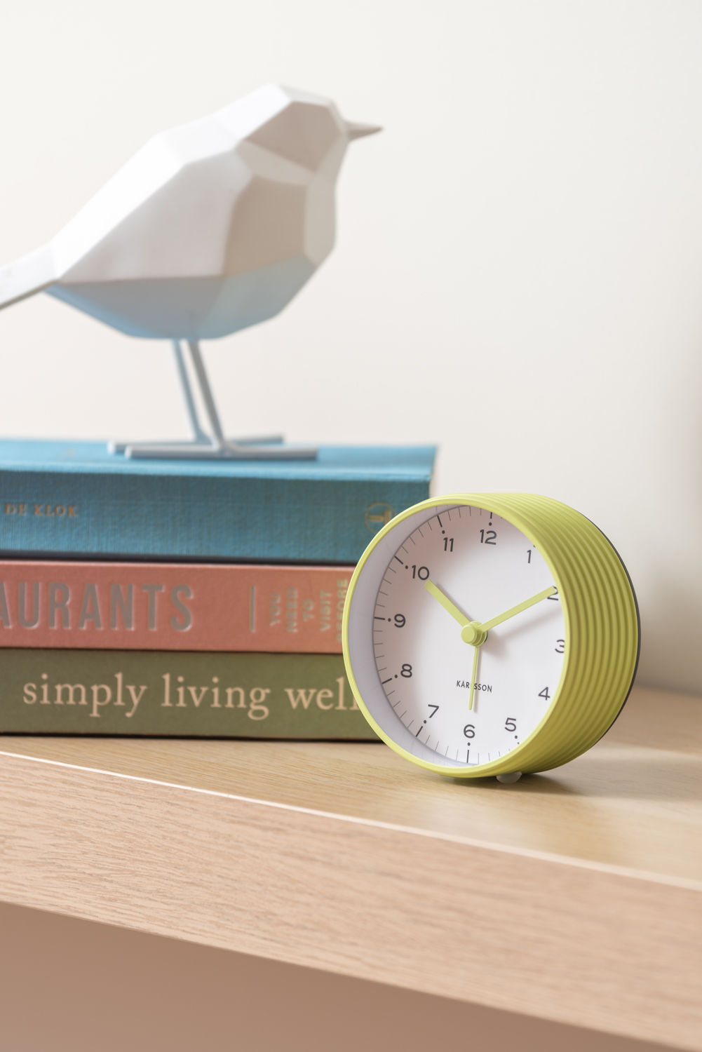 Karlsson Alarm clock Circus Rings matcha green