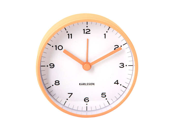 Karlsson Alarm clock Circus Rings peach orange