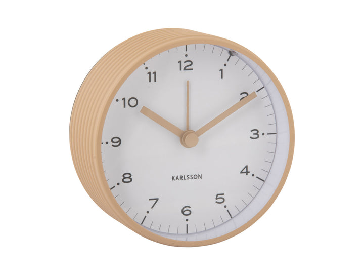 Karlsson Alarm clock Circus Rings soft brown