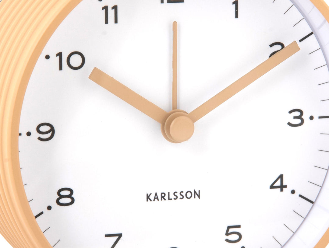 Karlsson Alarm clock Circus Rings soft brown