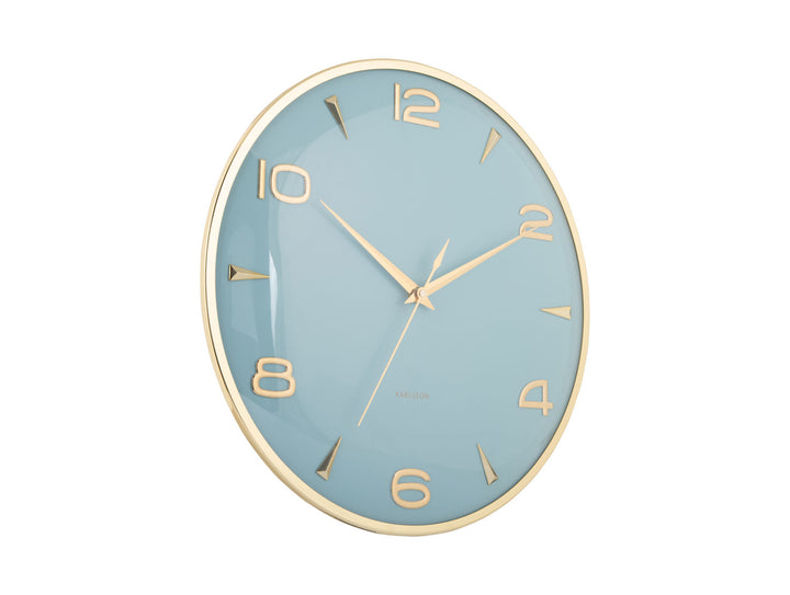 Karlsson Wall clock Sienna Glow misty blue