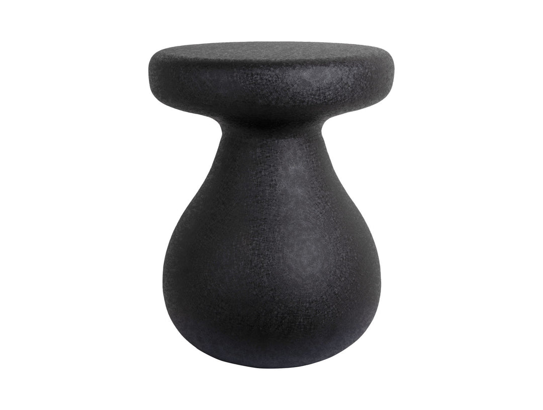 Leitmotiv Stool Boaz iron textured black