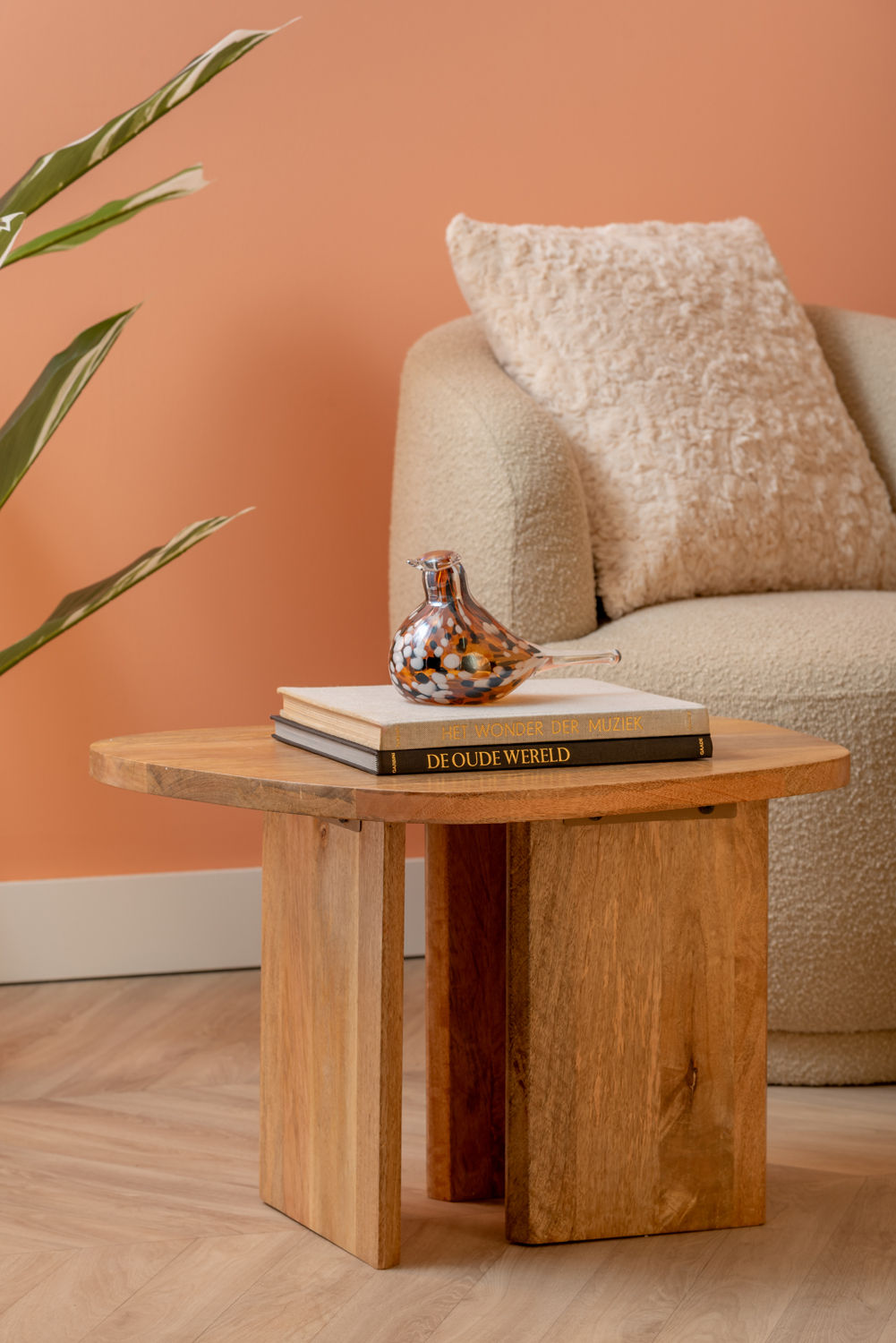 Leitmotiv Side table Organic mango wood