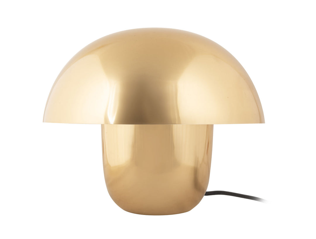 Leitmotiv Table lamp Fat Mushroom large gold plated