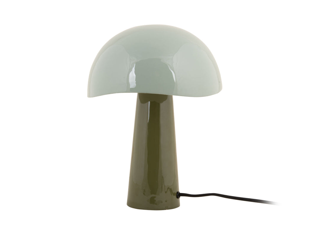 Leitmotiv Table lamp Grato enamel jungle green w. grayed jade