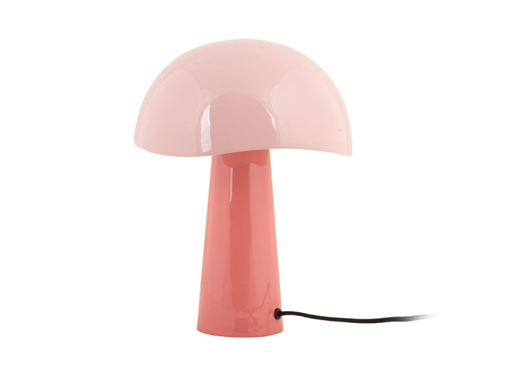 Leitmotiv Table lamp Grato enamel rose tan w. soft pink