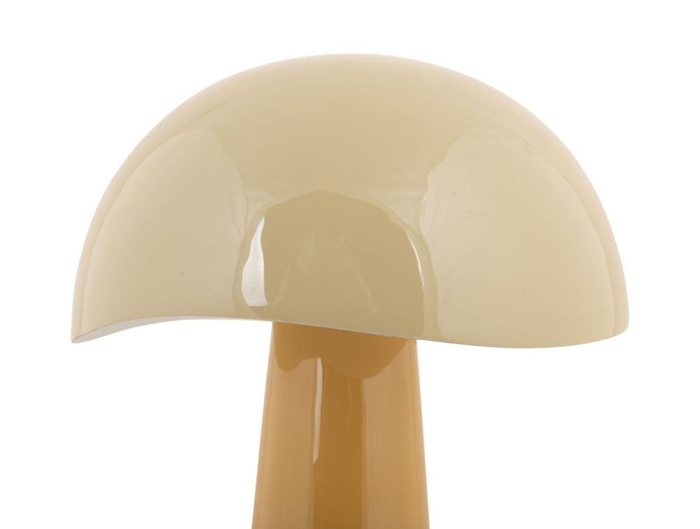 Leitmotiv Table lamp Grato enamel honey yellow w. soft yellow