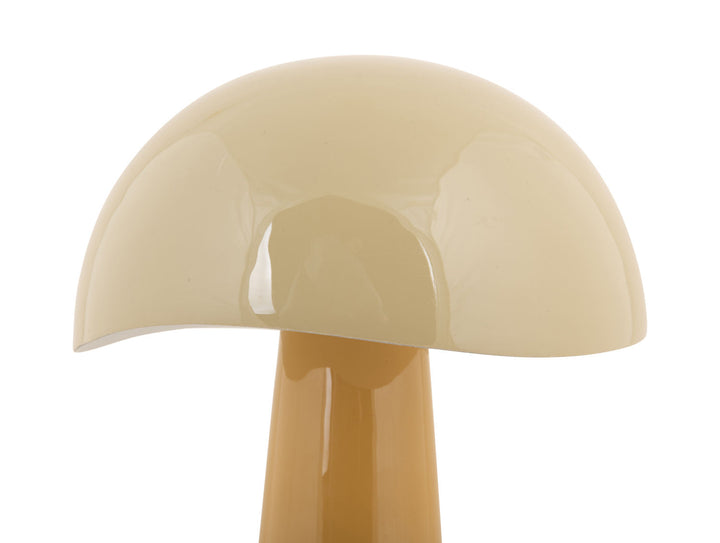 Leitmotiv Table lamp Grato enamel honey yellow w. soft yellow