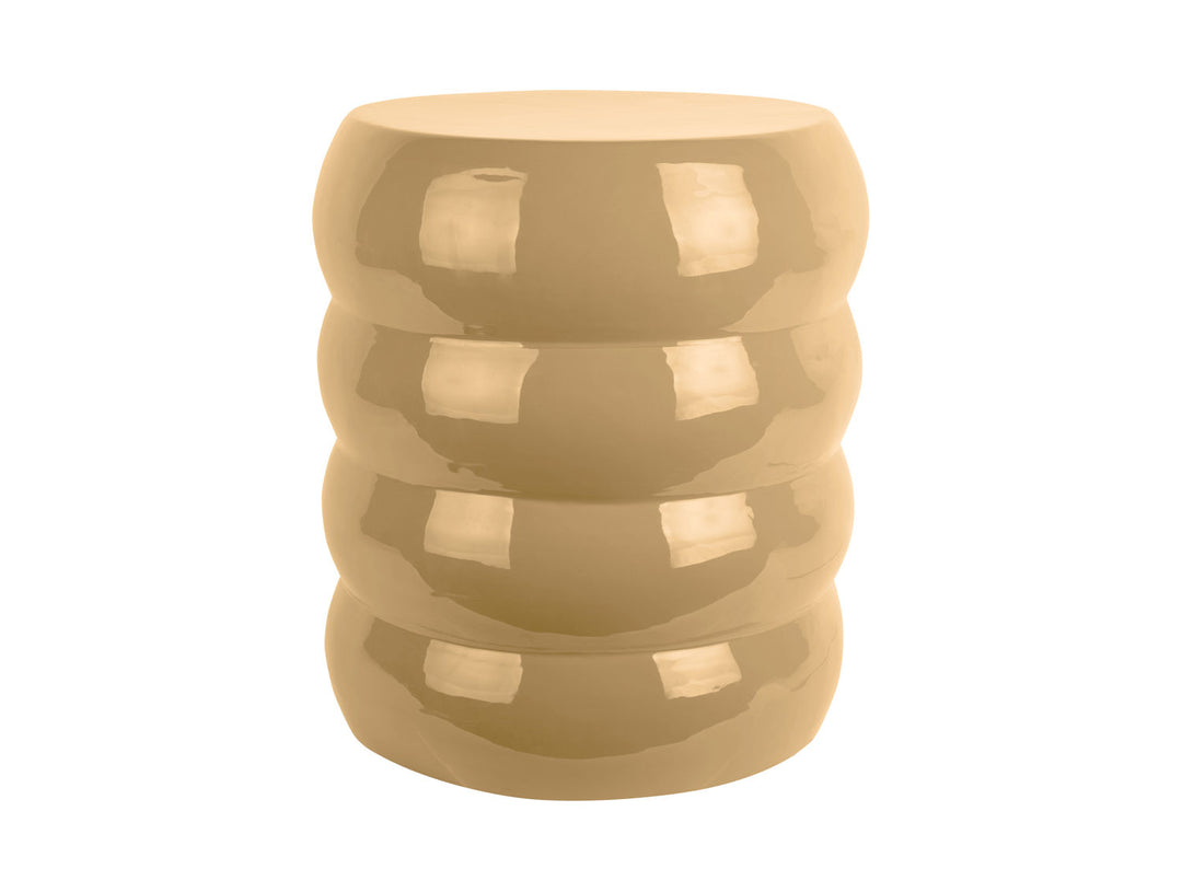Leitmotiv Stool Jill enamel soft brown