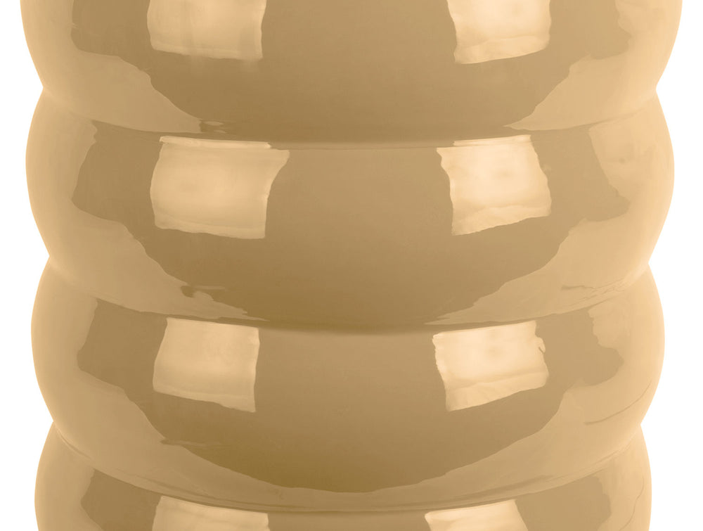 Leitmotiv Stool Jill enamel soft brown
